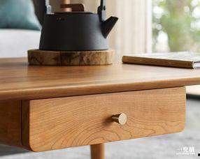 原木风茶几网红款,网红爆款，家居美学新宠